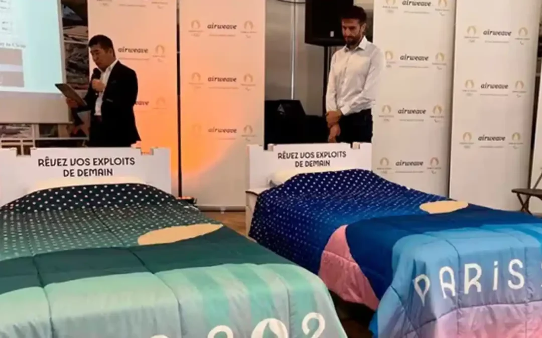 This is what Olympic athletes’ rooms will look like: cardboard beds and no air conditioning
