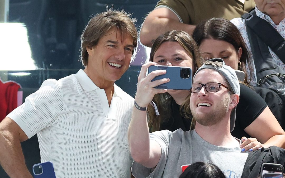 Celebrities in the stands of the Paris 2024 Olympic Games