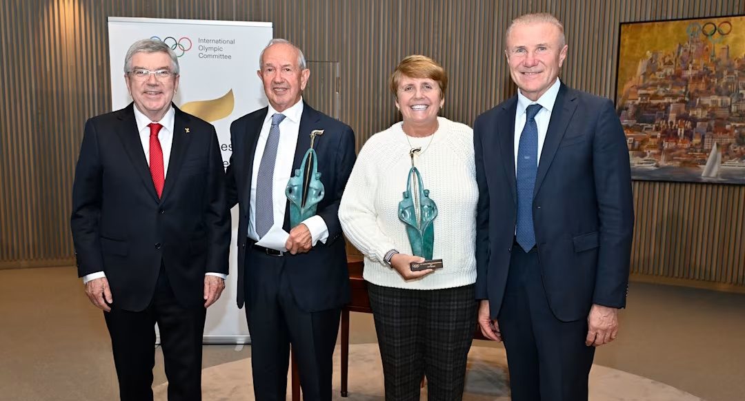 Jane Figueiredo y Vitaliy Petrov, galardonados con el premio del COI a la trayectoria de entrenadores
