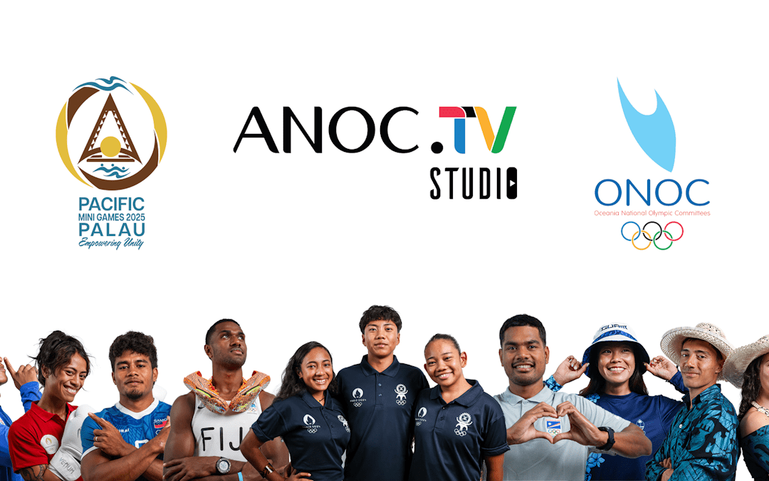 ANOC deploys its content production team at the 2025 Pacific Mini Games