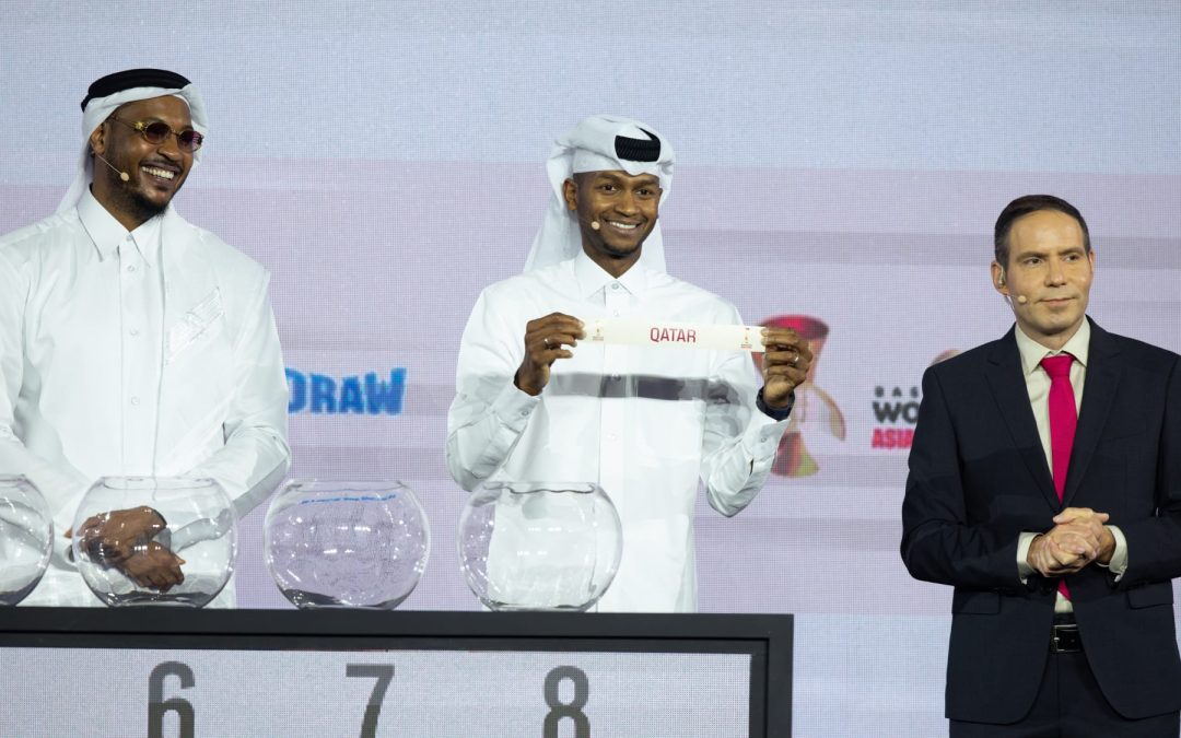 Así quedan los emparejamientos para clasificarse al Mundial de baloncesto FIBA 2027