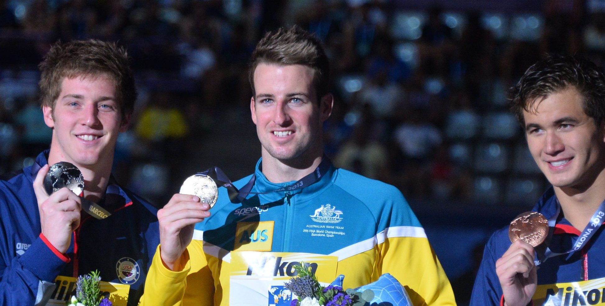 World champion and Olympic medalist James Magnussen and his ...