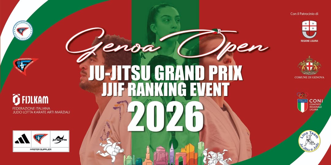 Italia arrasó con las medallas en Ju-Jitsu en Génova
