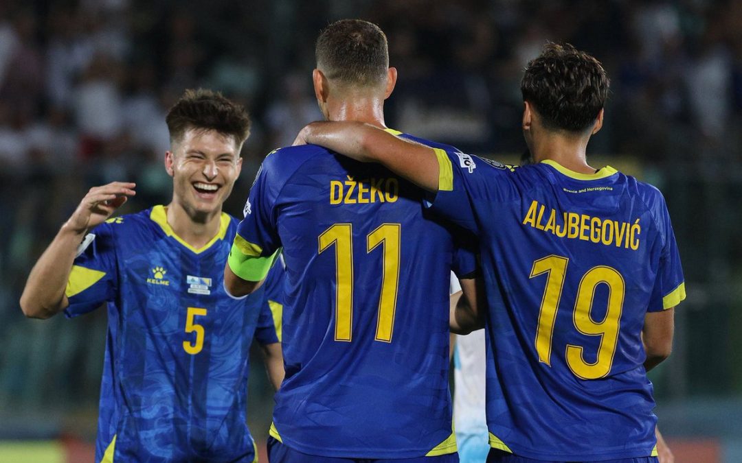 Kerim Alajbegovic and Dzeko: the master and his successor in Bosnia