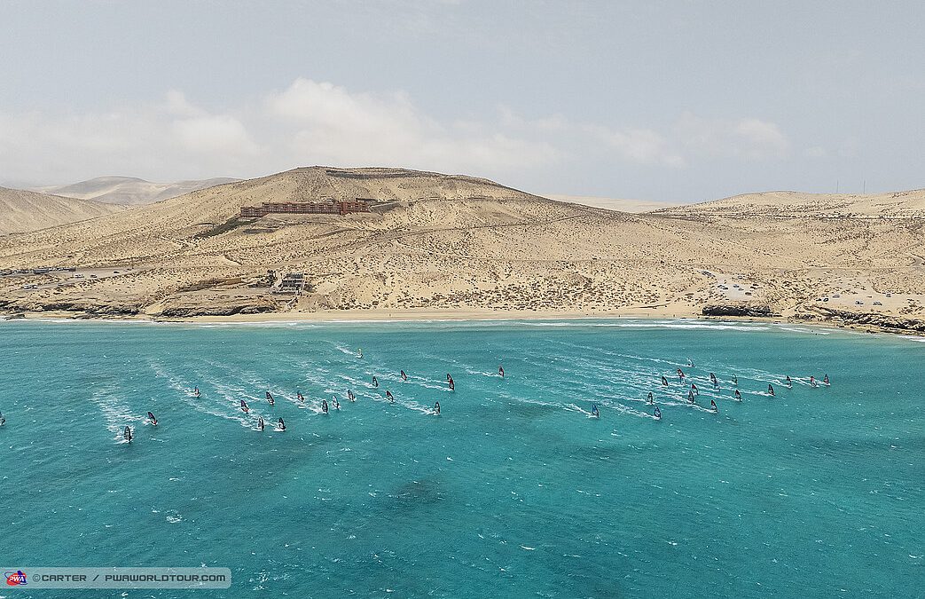 Fuerteventura delivers ten days of extreme windsurfing and three PWA world titles