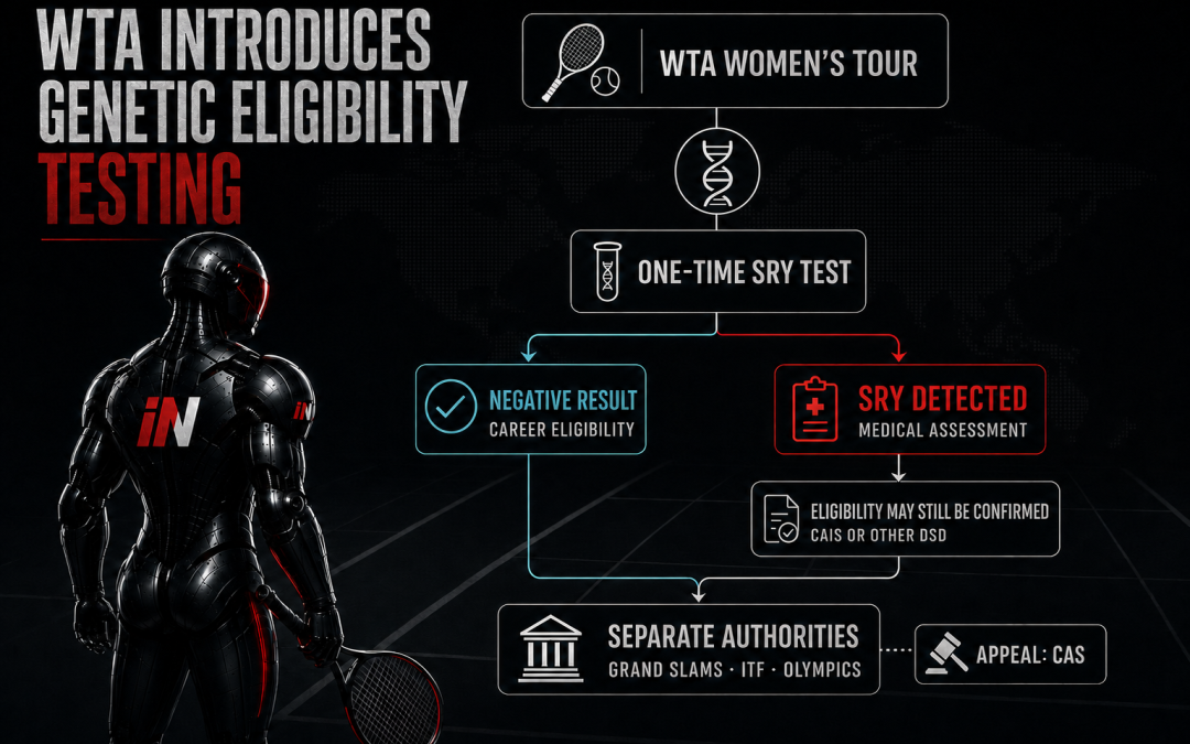 WTA introduces mandatory genetic eligibility testing for the women’s tour