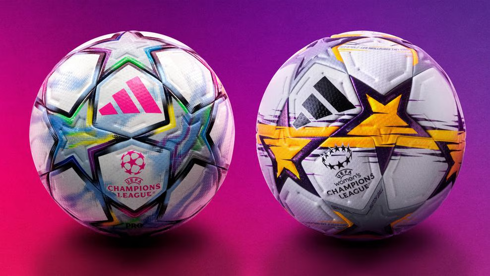 New balls for the Champions