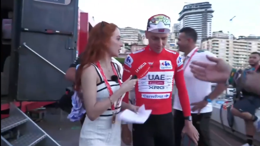 Next time, La Vuelta should make a joke about doping…