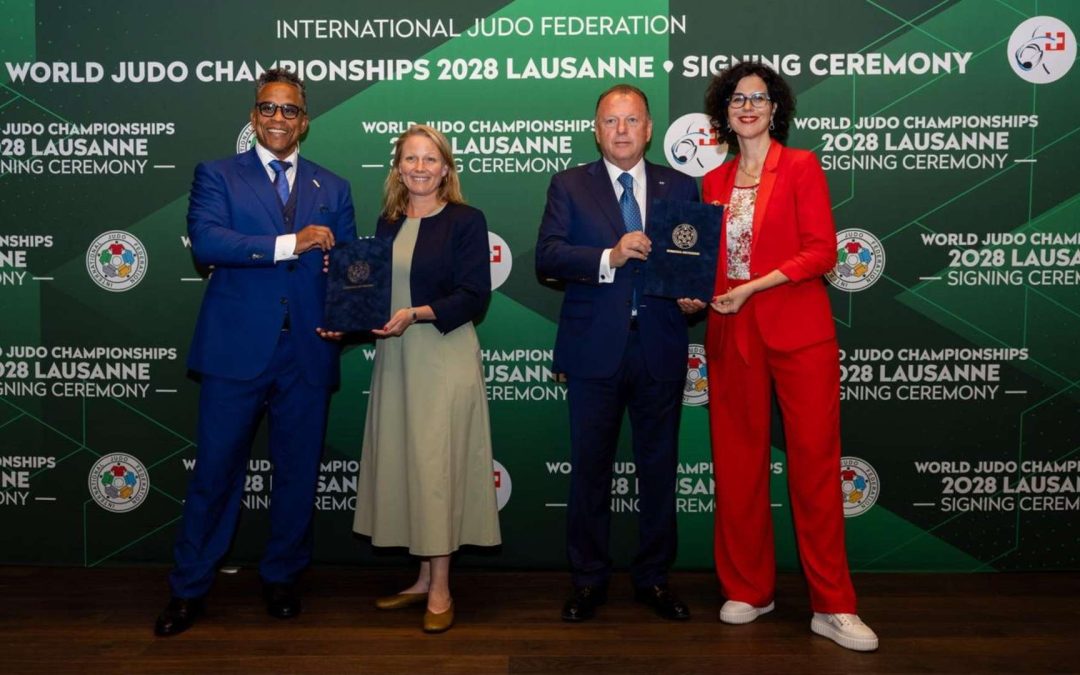 2028 World Judo Championships head to Lausanne