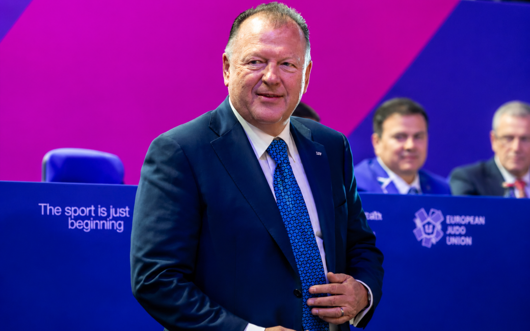 Marius Vizer attends Commonwealth Judo in Glasgow