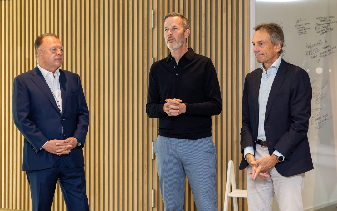 De Kepper welcomes Vizer and Judo Olympians to Olympic House