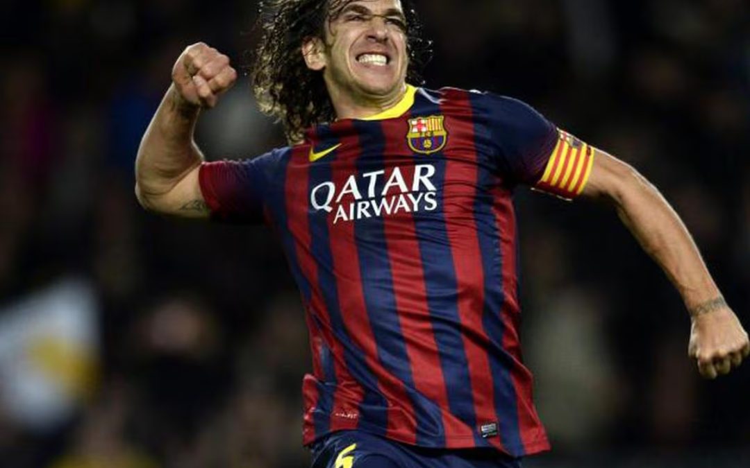 Carles Puyol turns the captain’s armband into a second career
