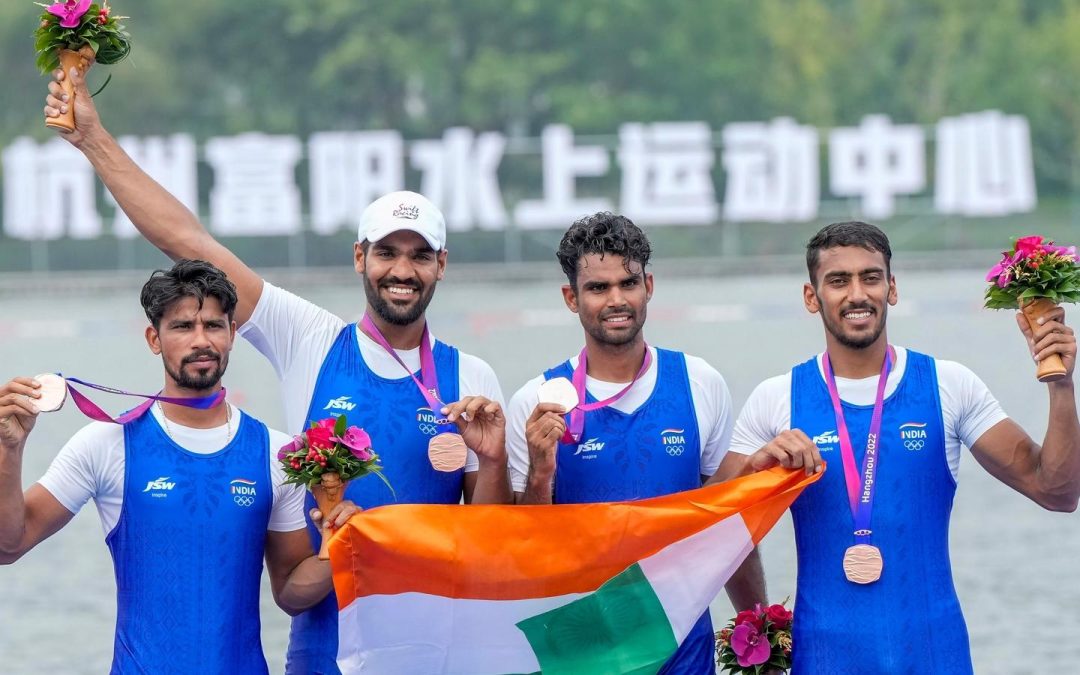 Salman Khan: from driving an Uber in Delhi to a medal with a five-day rowing partner