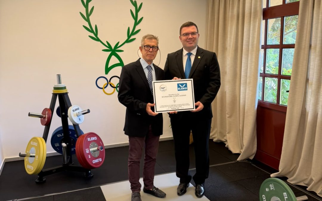 La EWF inaugura una nueva sala de halterofilia en Olimpia