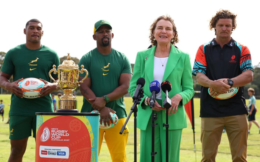 When Rugby World Cup teams train at the local club