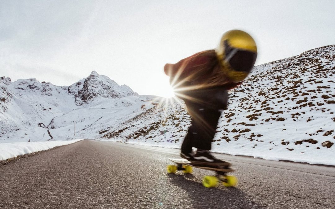 Anna Pixner, the thrill of longboarding down mountains and a proposal in the Himalayas