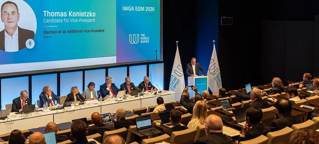 IWGA reshapes its leadership and introduces three vice-presidencies
